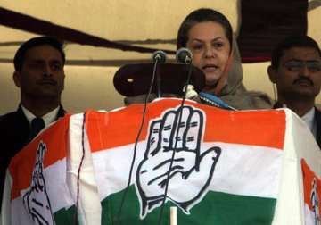 sonia gandhi lashes out at akali bjp in punjab