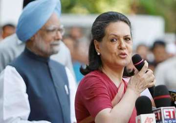 sonia gandhi takes over party reins chairs cec meeting