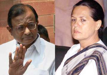 sonia gandhi s rebuff to chidambaram declines to meet him