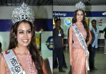 srishti rana s crown seized at mumbai airport
