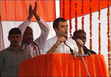 stop begging in maharashtra change govt in up rahul tells phoolpur rally