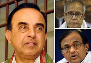 subramanian swamy says pranab s views do not matter facts in the note matter