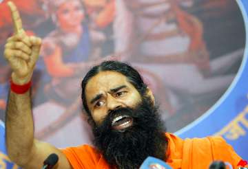 swami ramdev launches swabhiman yatra says he is not in competition with hazare