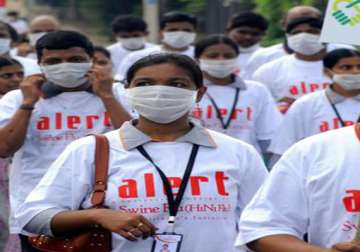 swine flu alert in kashmir