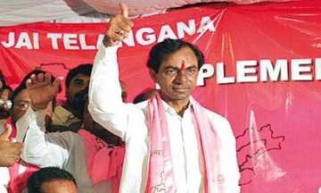 trs chief hits out at chidambaram azad over telangana