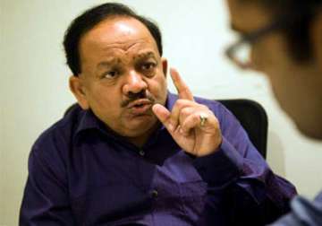 take malaria dengue prevention steps on war footing harsh vardhan