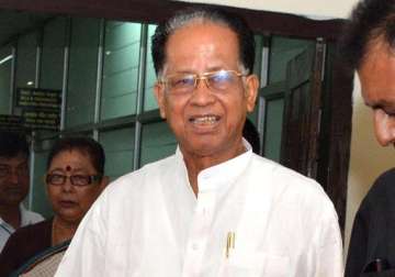 tarun gogoi presents rs 1385 crore deficit budget for assam