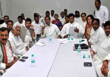 telangana row congress mps give notice for no confidence motion