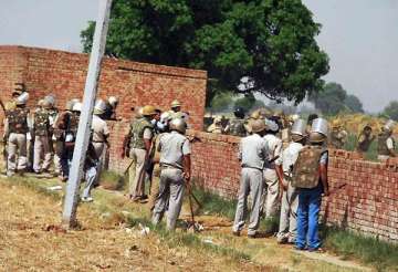 tension in western up leaders prevented from going to troubled spot
