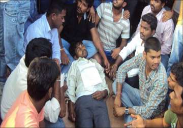 tension in osmania university following student s suicide
