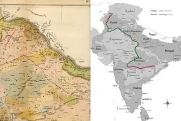 the great hedge of india wall that divided india