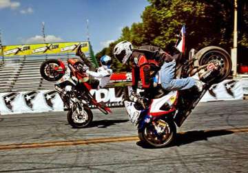 thrill excitement or insanity what drives bikers to perform stunts