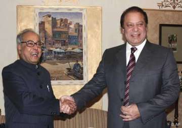 time for india pak to remove mutual mistrust sharif to president