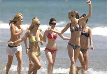 tourist heaven goa caught in its bikini politics