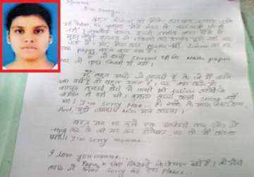 tragic fearing failure girl jumped to death hours before she passed cbse exam