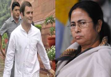trinamool is weakening congress bengal leaders tell rahul gandhi