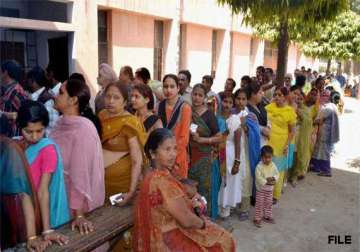 turnout 54.21 per cent in final leg of voting in up
