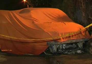 two brothers killed as car catches fire in delhi
