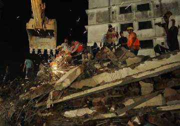 two critical 18 injured as under construction building collapses in mumbai