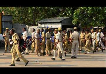 up policemen thrashed by mob for not registering rape complaint