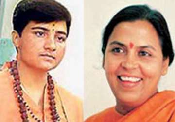 uma meets sadhvi pragya in jail