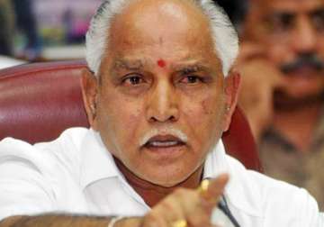 unfazed yeddyurappa says my party is with me