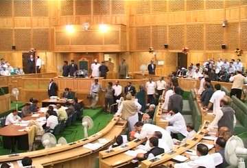 uproar in jk assembly over clemency to afzal guru