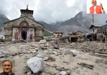 uttarakhand cm rejects modi s proposal to rebuild kedarnath shrine