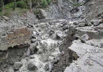 uttarakhand incessant rains lash hilly areas landslides damage houses