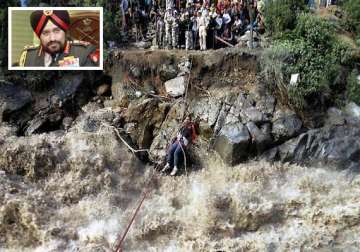 uttarakhand time fast running out says army chief