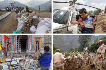uttarakhand 50 000 still stranded 34 000 rescued 43 choppers involved in operations says centre