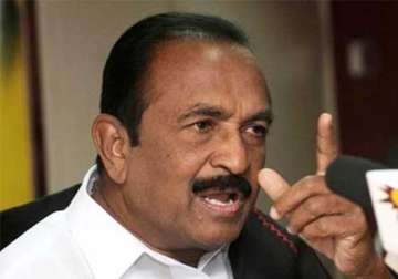 vaiko opposes lankan president s presence at modi swearing in