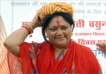 vasundhara raje to induct ministers today