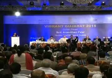 pm narendra modi to inaugurate vibrant gujarat summit 2015 anandiben