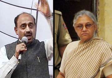 vijay goel demands sheila dikshit s arrest