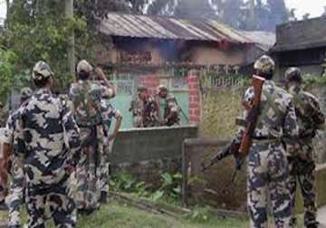 curfew in kokrajhar pm talks to assam cm gogoi