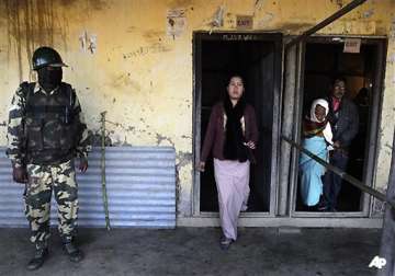 82 pc turnout in manipur poll 5 killed by militants