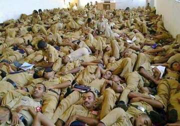 watch disturbing pic of indian policemen sleeping on one another during poll duty