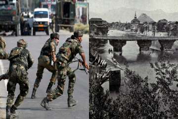 watch in pics india s paradise kashmir then and now