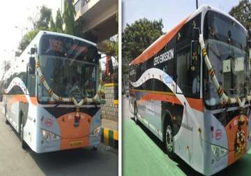watch in pics india s first electric zero emission bus