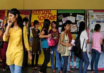 watch in pics explore life on university of delhi north campus