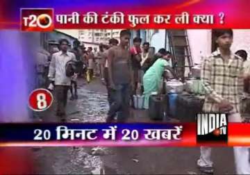water woes in mumbai continues for 2nd day