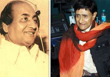 when dev anand lent his voice to a rafi song in his film