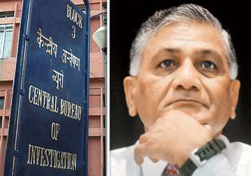 will not probe corruption complaint forwarded by army chief says cbi