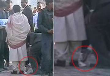 wiping cm s shoes is part of duty says up cabinet secretary