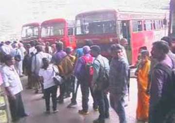 woman bus conductor beaten stripped by male passenger near mumbai