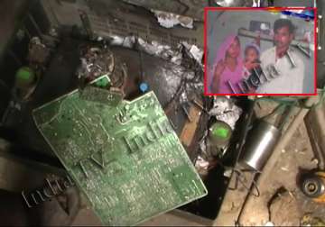 woman killed after tv set explodes due to lpg leak