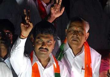 yeddyurappa s son another mp suspended from bjp