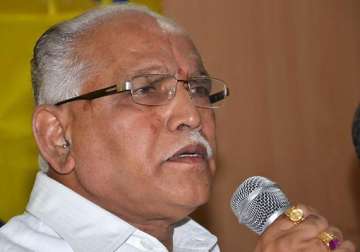 yeddyurappa not in a hurry to quit
