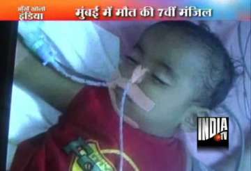 14 month old girl dies after fall from seventh floor in mumbai